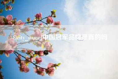 平阳中国冠军品牌是真的吗