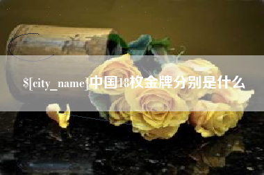 平阳中国18枚金牌分别是什么