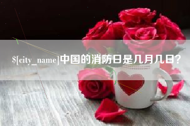 平阳中国的消防日是几月几日？
