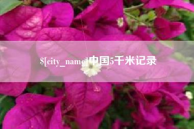 平阳中国5千米记录
