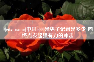 平阳中国5000米男子记录是多少-向终点发起强有力的冲击