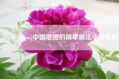 平阳中国地图的简单画法小学生版