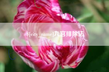 平阳九宫排除法