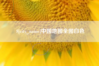 平阳中国地图全图白色