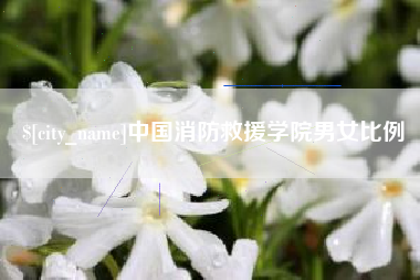 平阳中国消防救援学院男女比例