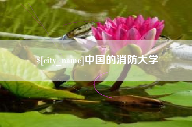 平阳中国的消防大学