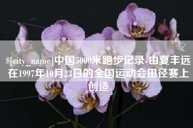 平阳中国5000米跑步记录-由夏丰远在1997年10月23日的全国运动会田径赛上创造