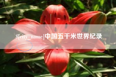 平阳中国五千米世界纪录