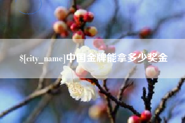 平阳中国金牌能拿多少奖金