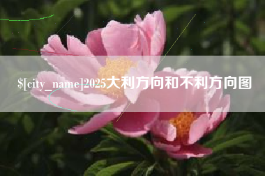 平阳2025大利方向和不利方向图