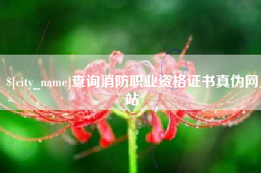 平阳查询消防职业资格证书真伪网站