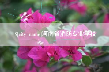 平阳河南省消防专业学校