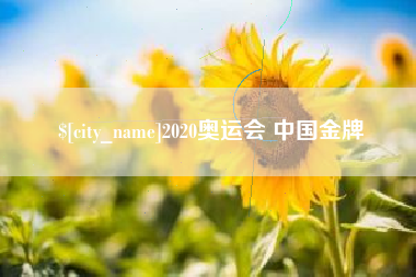 平阳2020奥运会 中国金牌