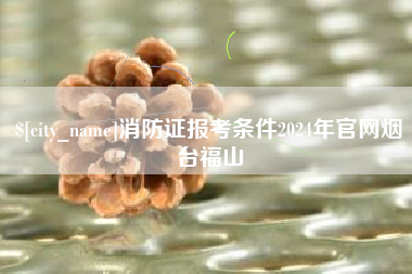 平阳消防证报考条件2024年官网烟台福山